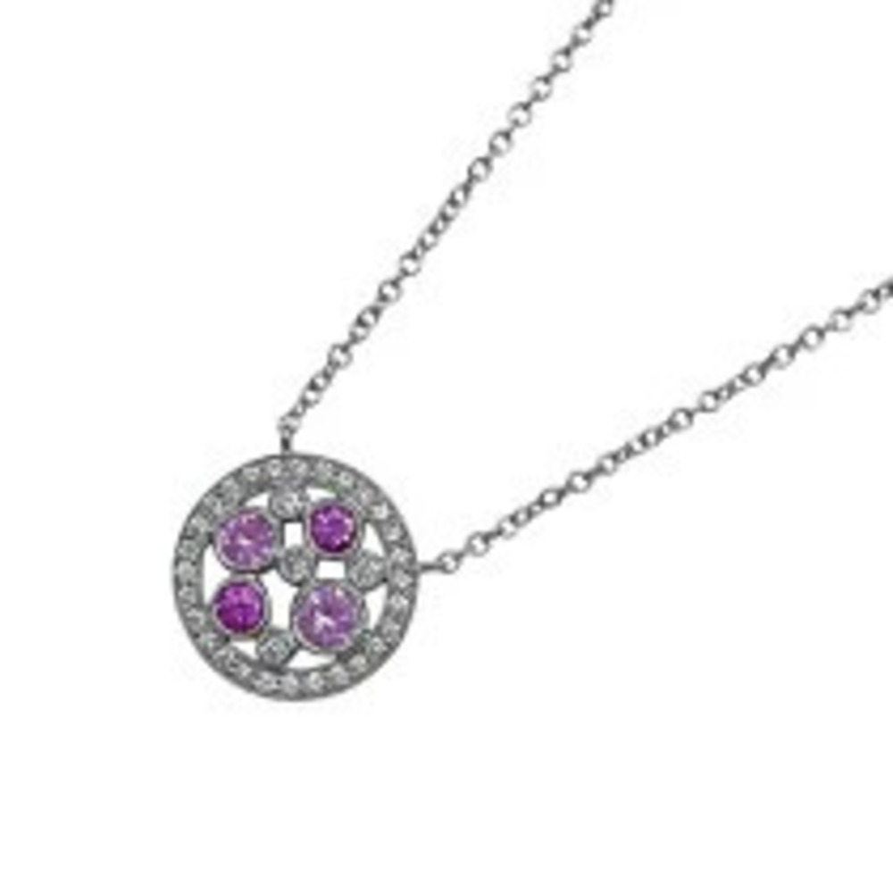 Tiffany Co Cobblestone Necklace Platinum Silver